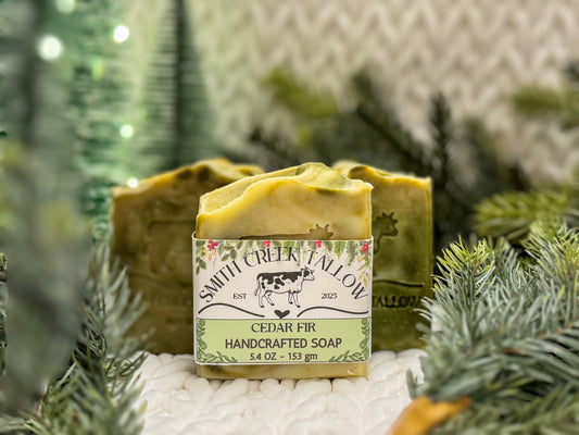 CEDAR FIR Handcrafted Soap