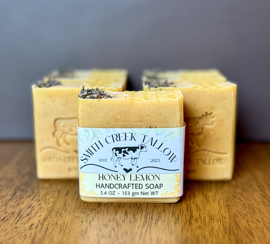 HONEY LEMON Handcrafted Soap