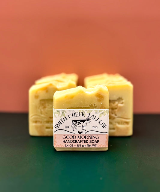 GOOD MORNING Handcrafted Soap