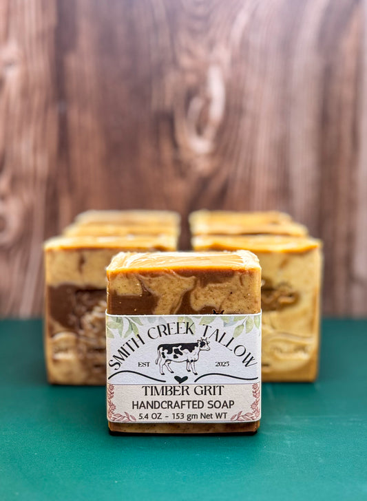 TIMBER GRIT Handcrafted Soap