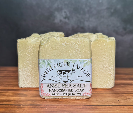 ANISE SEA SALT Handcrafted Soap