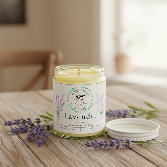 Tallow + Beeswax Candles