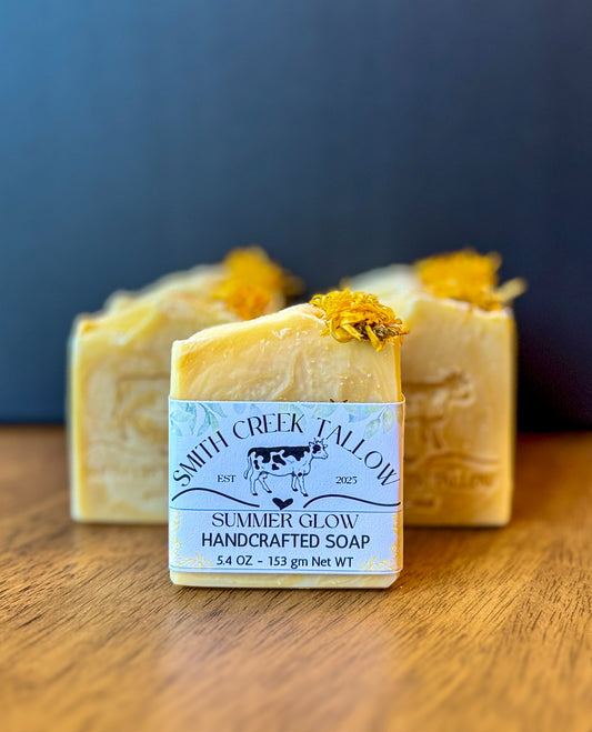 SUMMER GLOW Handcrafted Soap