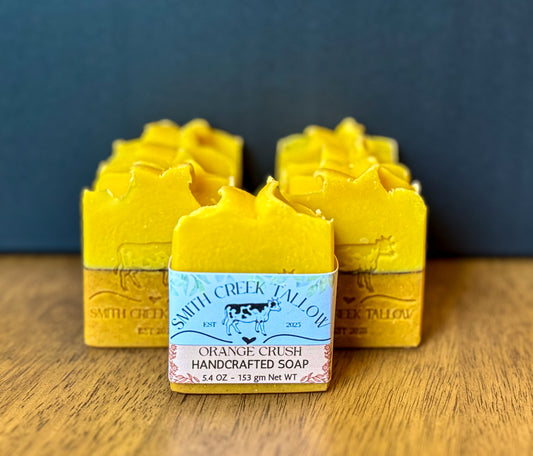 ORANGE CRUSH Handcrafted Soap