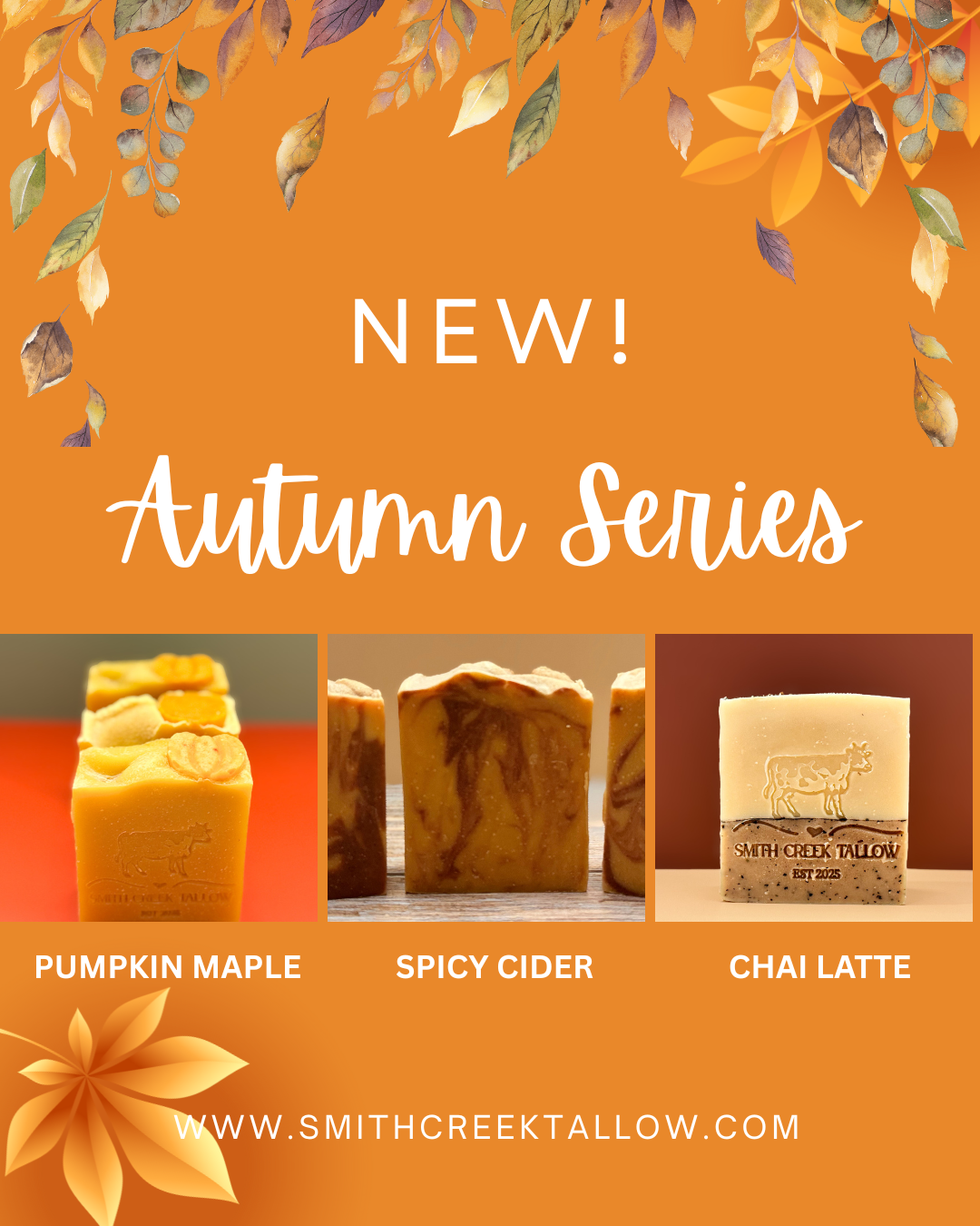 Autumn Series Bar Soaps