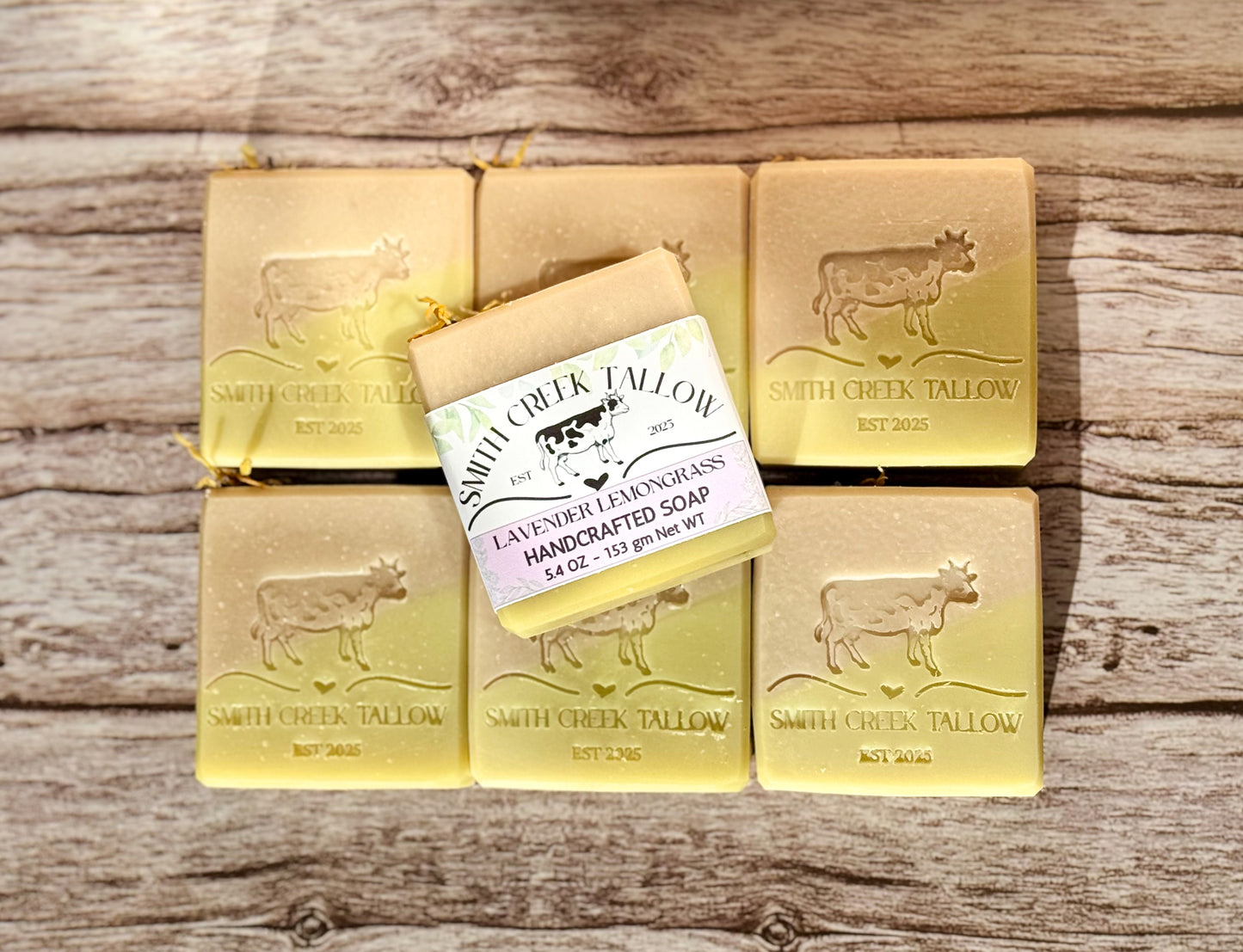 LAVENDER LEMONGRASS Handcrafted Soap