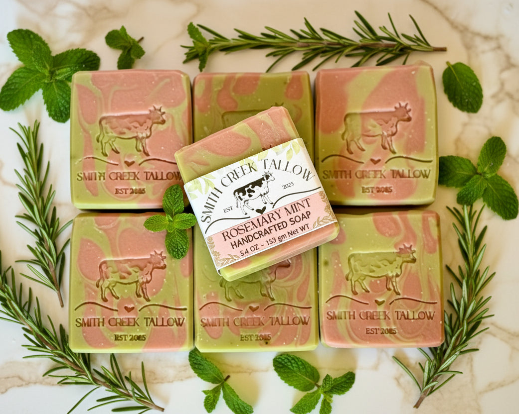 ROSEMARY MINT Handcrafted Soap