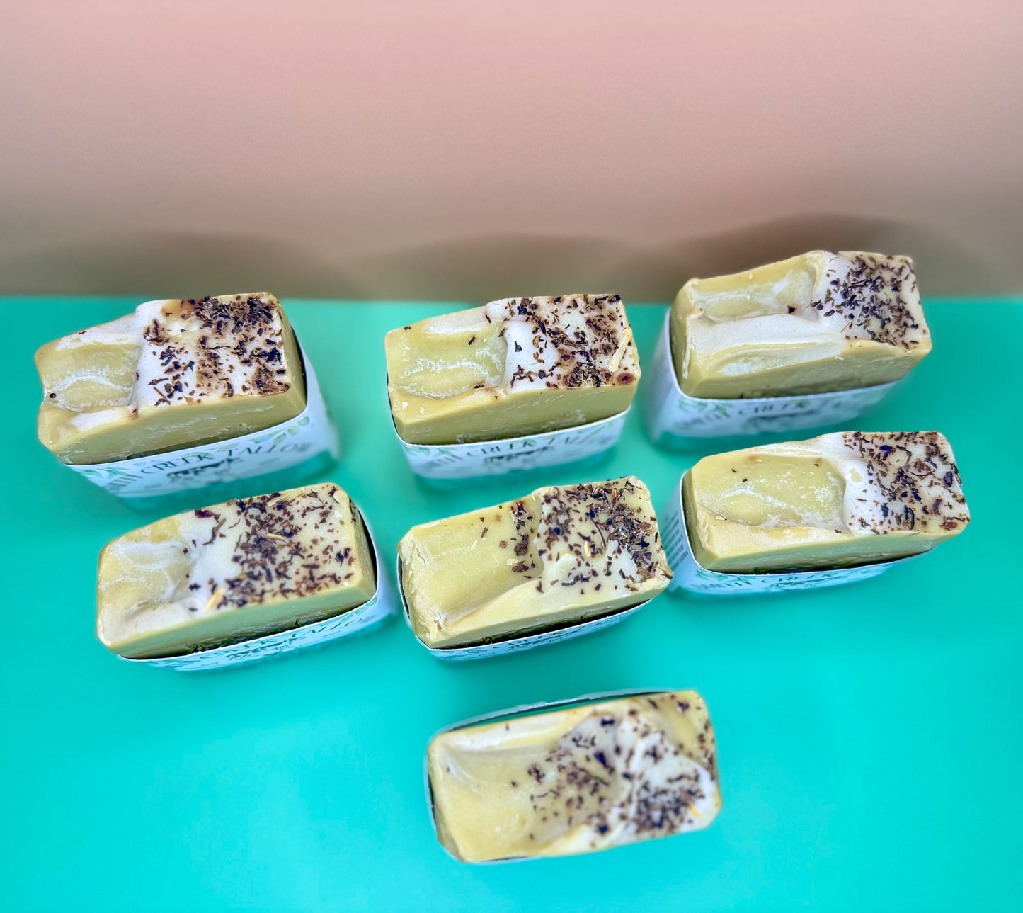 ALOE AND SPEARMINT Handcrafted Soap