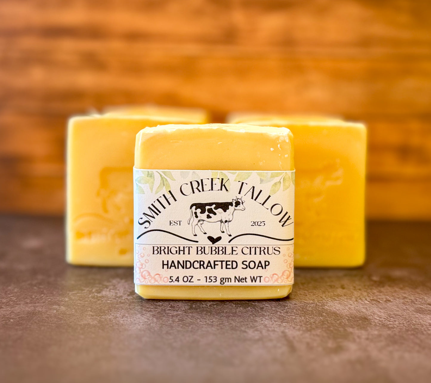 BRIGHT BUBBLE CITRUS Handcrafted Soap