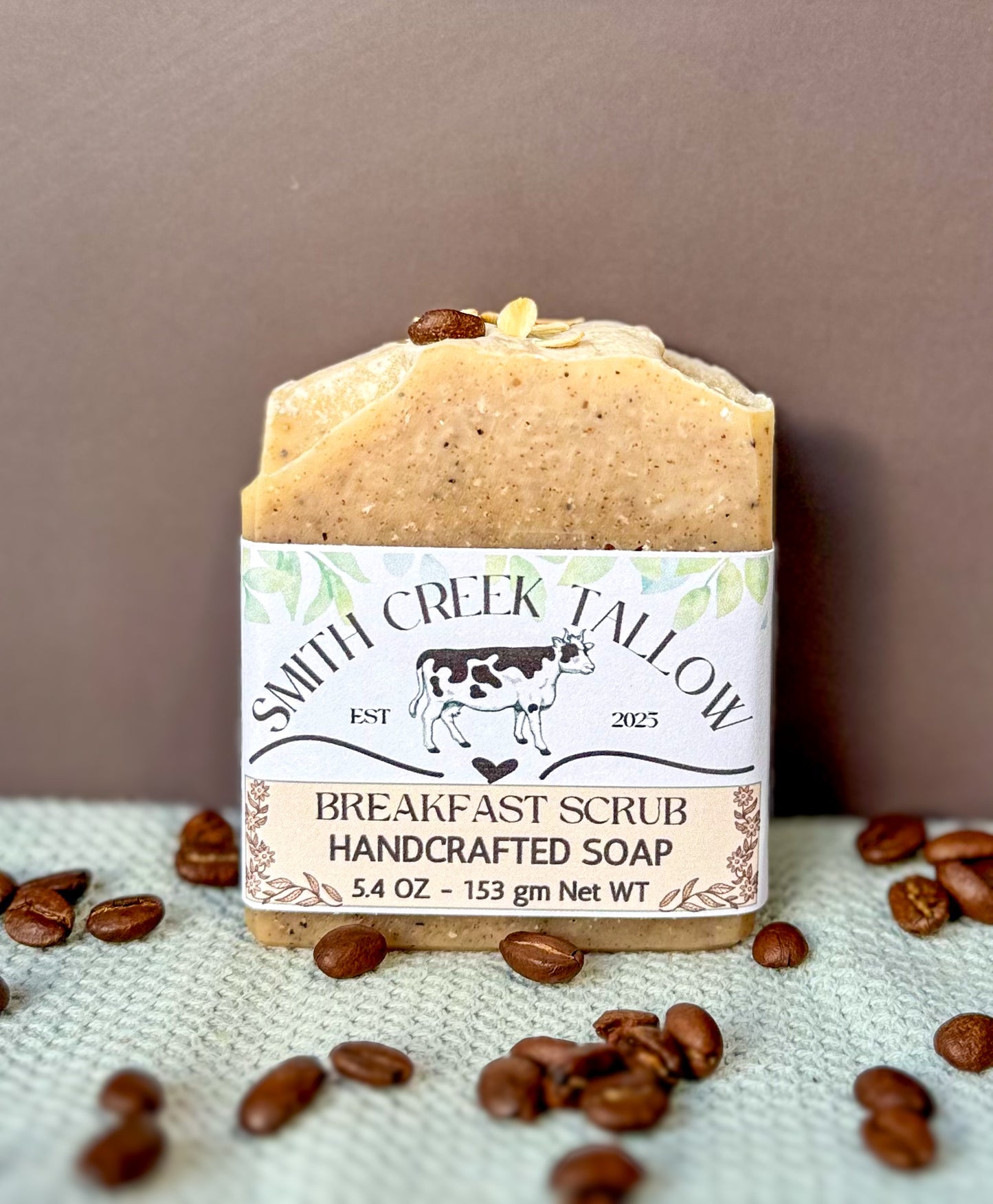BREAKFAST SCRUB Handcrafted Soap