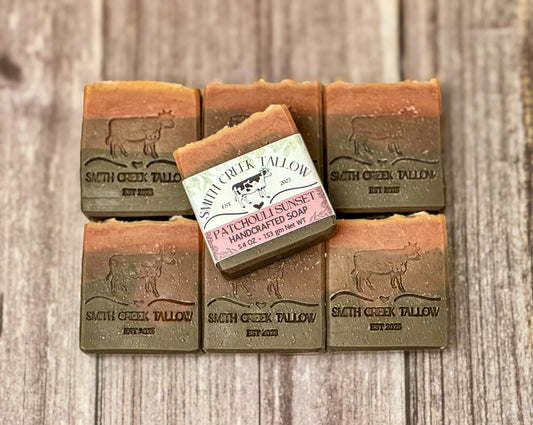 PATCHOULI SUNSET Handcrafted Soap