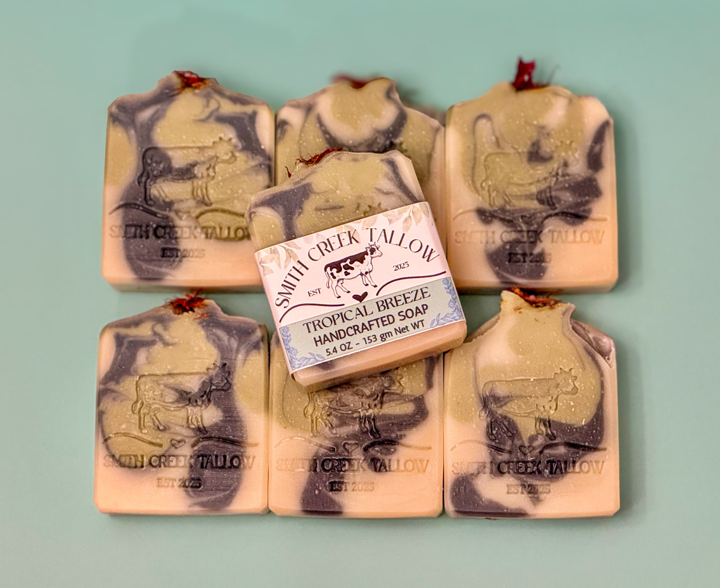 TROPICAL BREEZE Handcrafted Soap