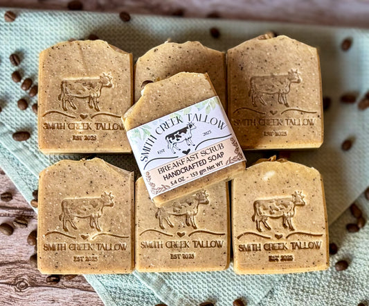 BREAKFAST SCRUB Handcrafted Soap