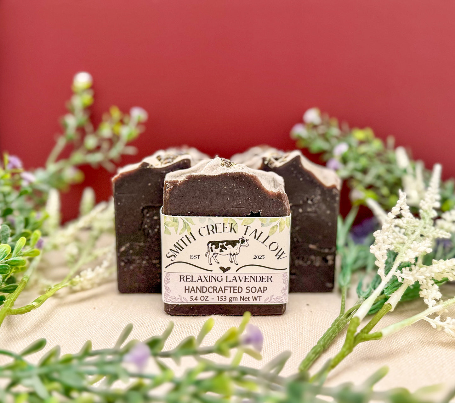 RELAXING LAVENDER Handcrafted Soap