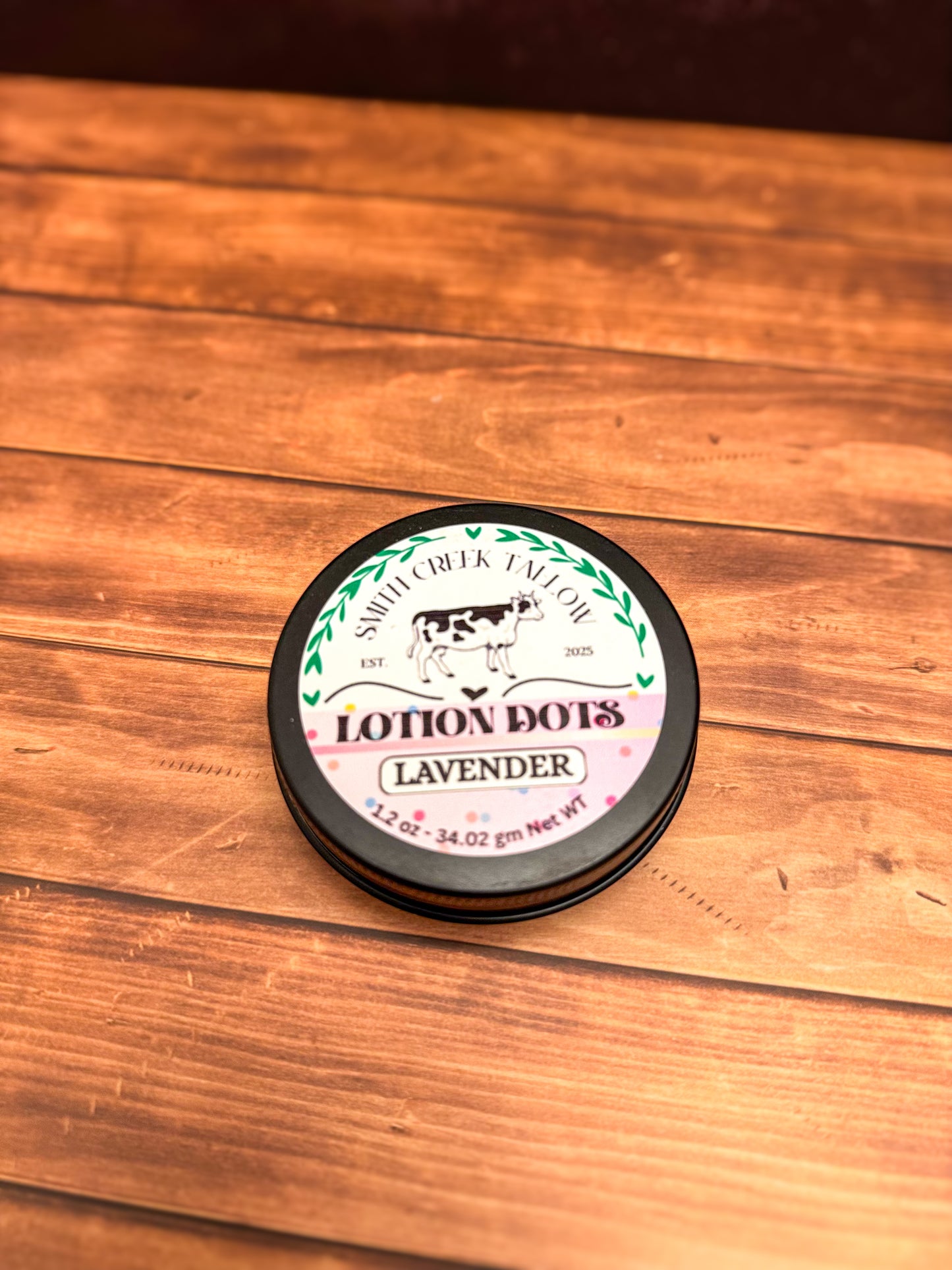 Tallow Lotion Dots