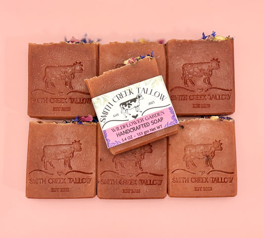 WILDFLOWER GARDEN Handcrafted Soap