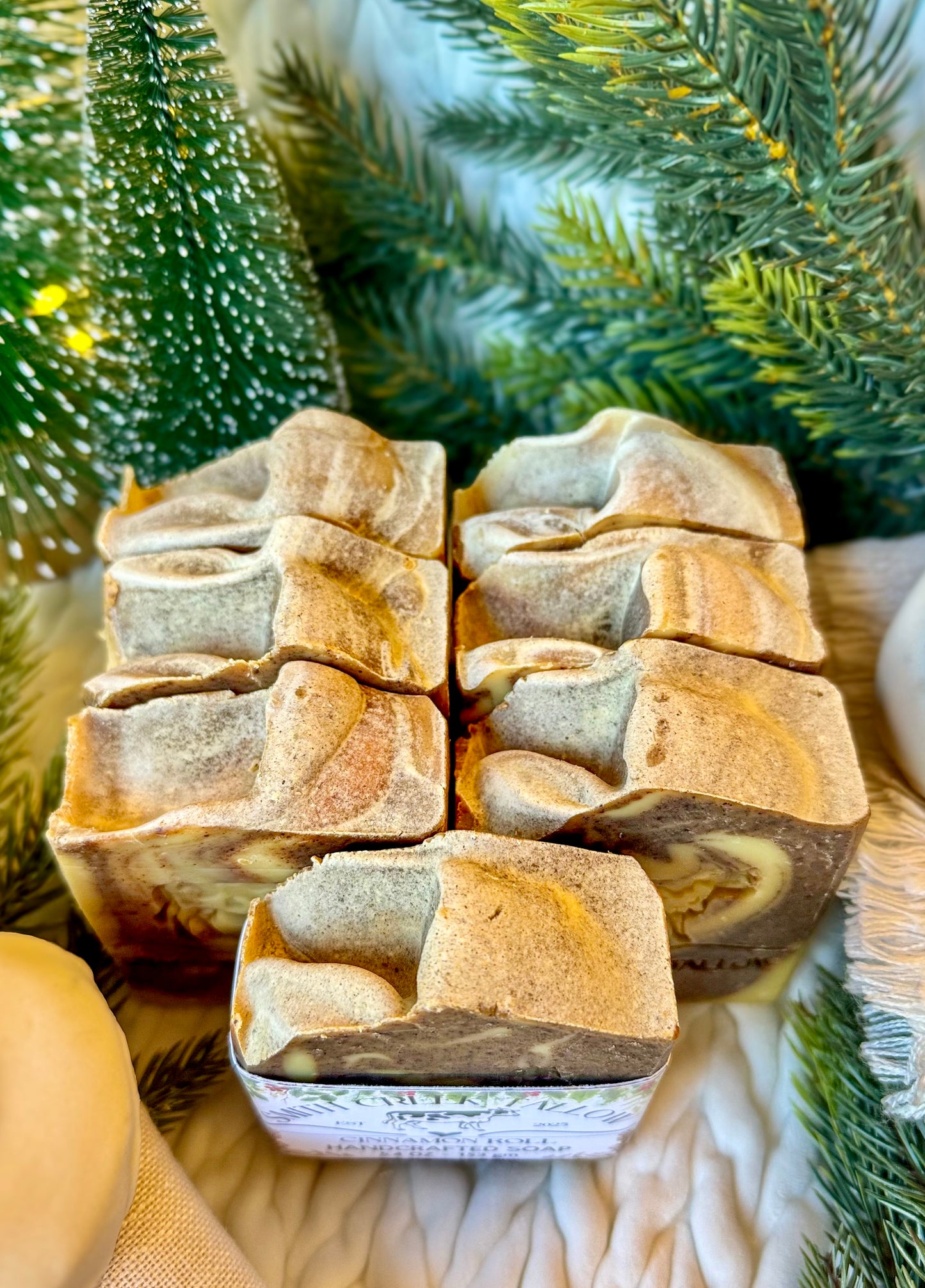 CINNAMON ROLL Handcrafted Soap