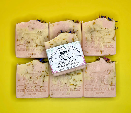 FLORAL BLOOM Handcrafted Soap