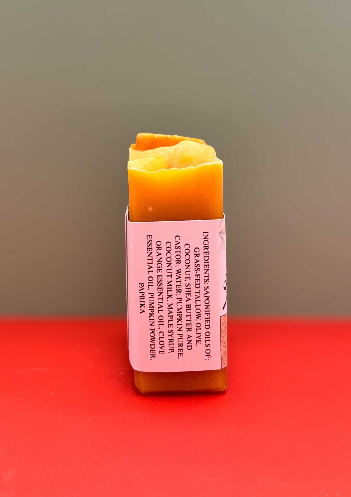 PUMPKIN MAPLE Bar Soap