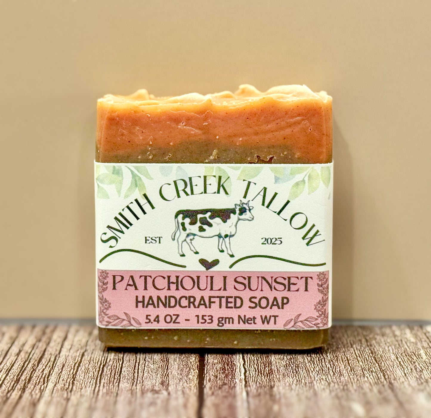 PATCHOULI SUNSET Handcrafted Soap
