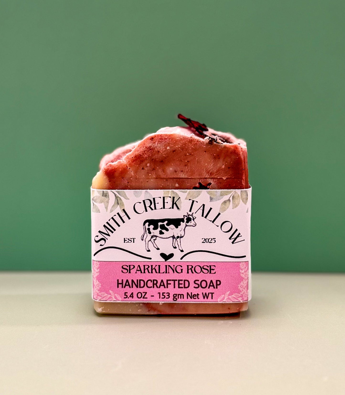 SPARKLING ROSE Handcrafted Soap