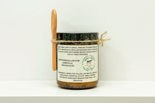 Tallow Sugar Scrub