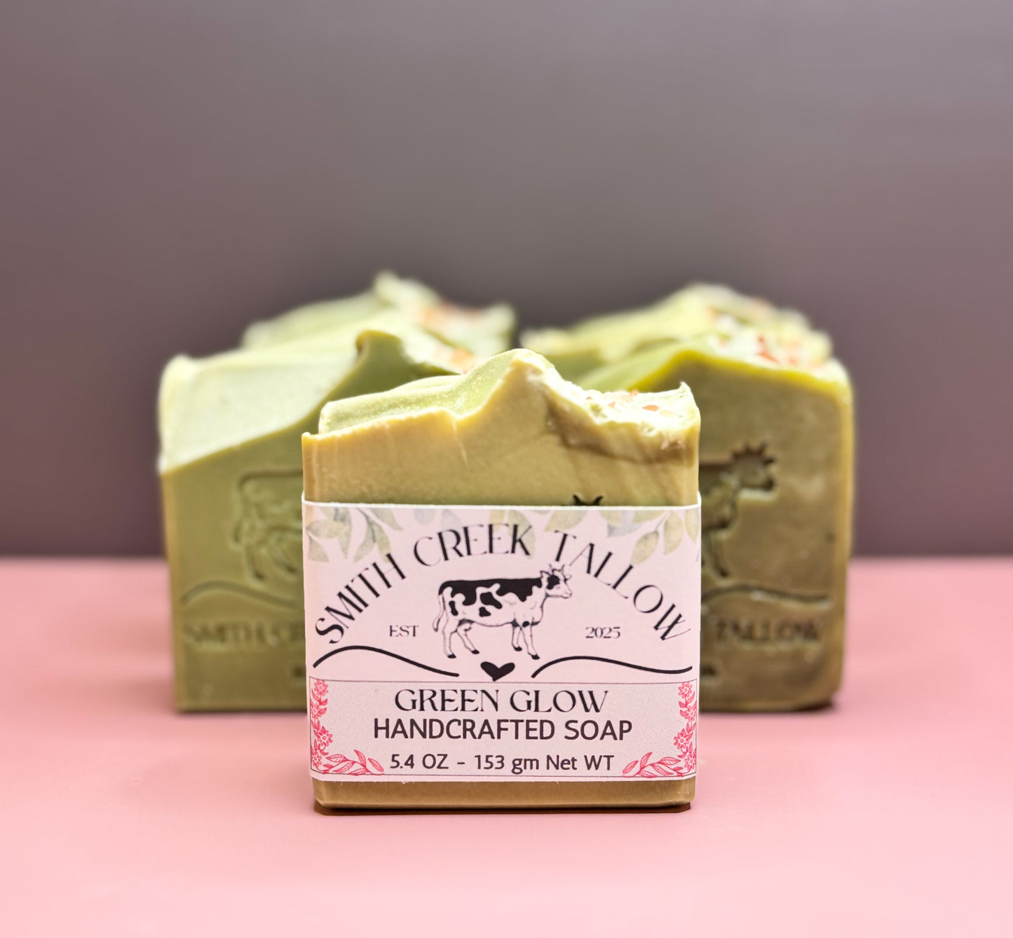 GREEN GLOW Handcrafted Soap