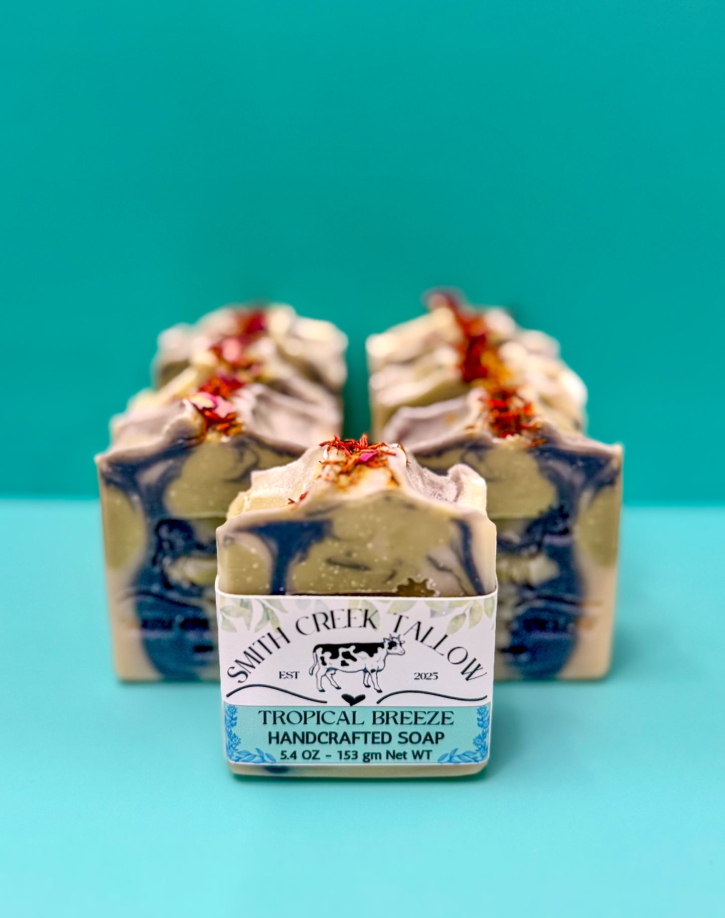 TROPICAL BREEZE Handcrafted Soap