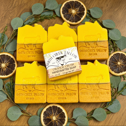 ORANGE CRUSH Handcrafted Soap