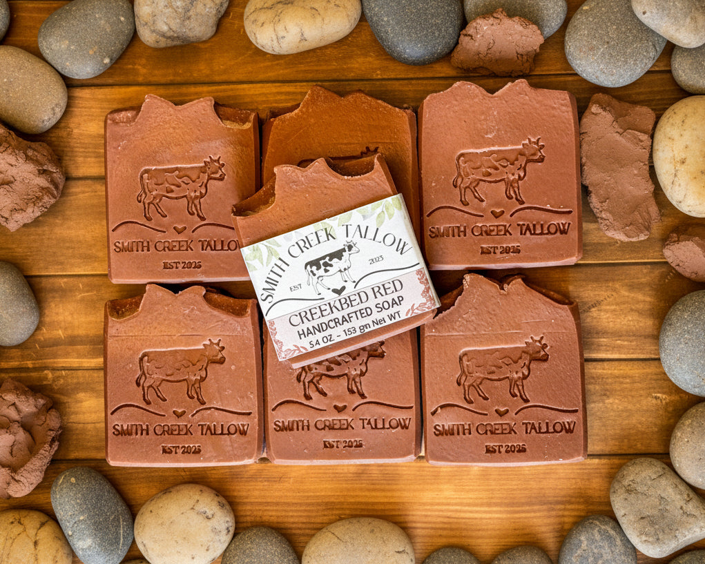 CREEKBED RED Handcrafted Soap