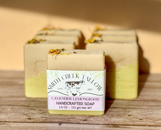 LAVENDER LEMONGRASS Handcrafted Soap