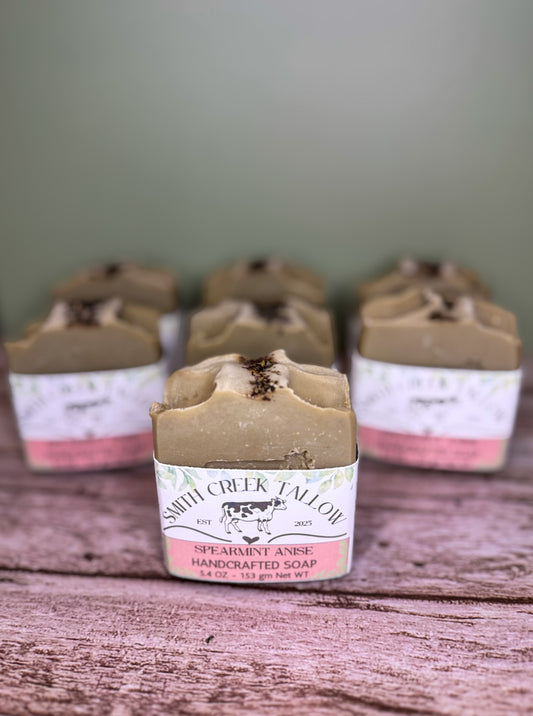 SPEARMINT ANISE Handcrafted Soap