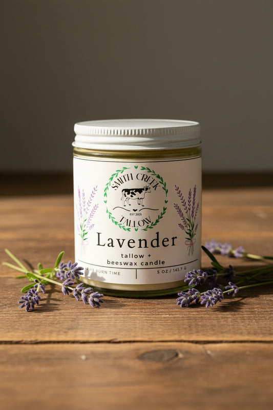 Tallow + Beeswax Candles