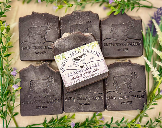 RELAXING LAVENDER Handcrafted Soap