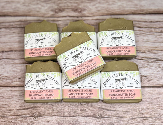 SPEARMINT ANISE Handcrafted Soap