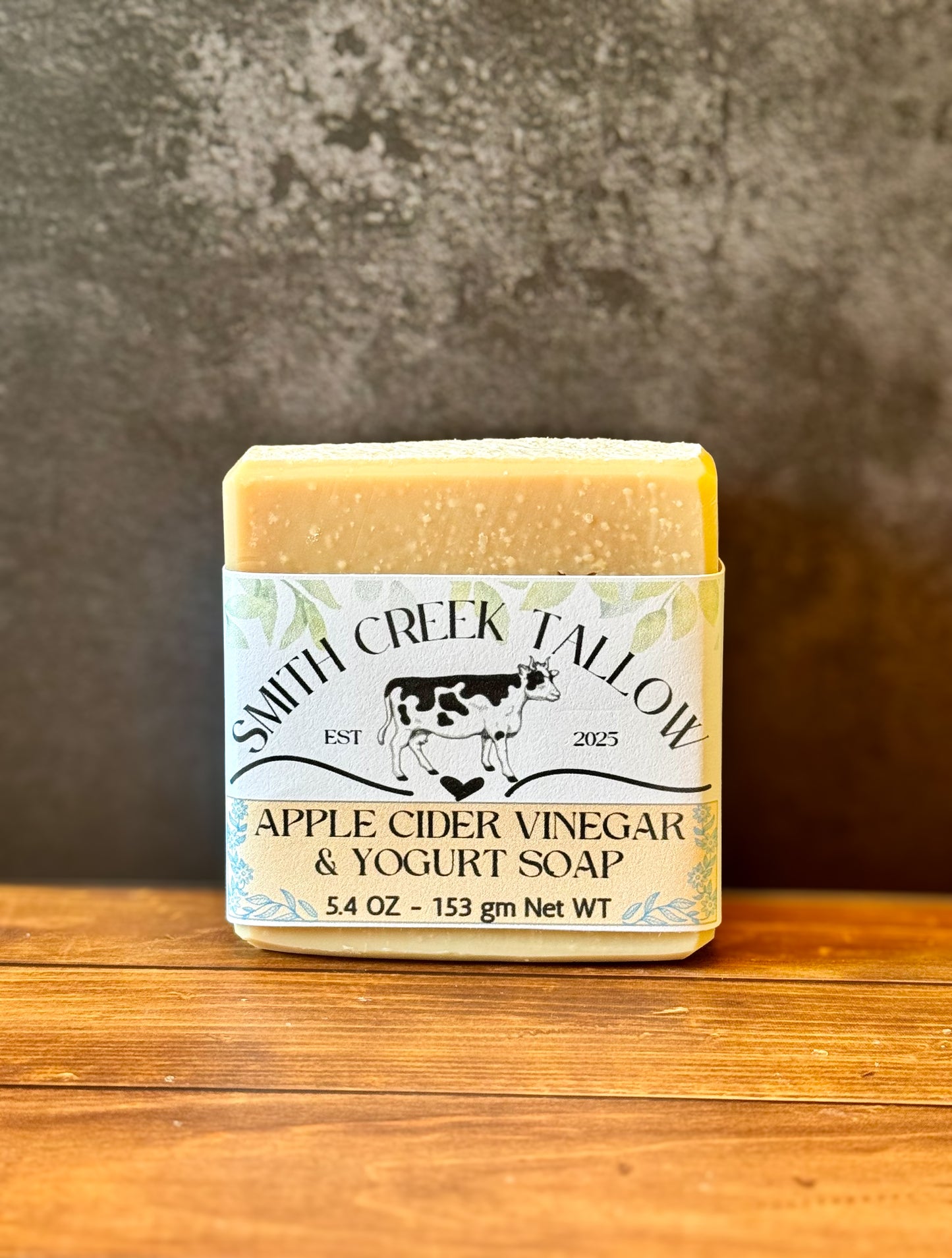 APPLE CIDER VINEGAR & YOGURT Handcrafted Soap