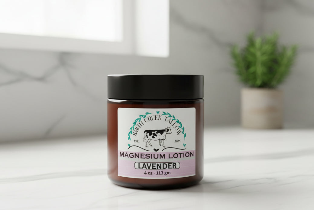 Tallow Magnesium Lotion