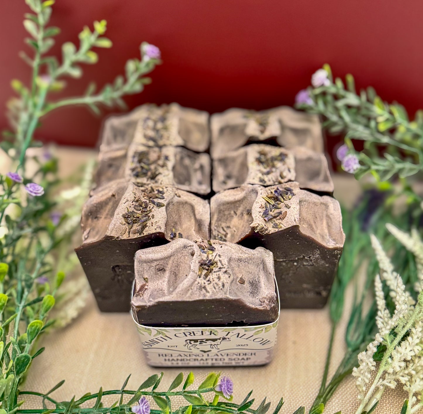 RELAXING LAVENDER Handcrafted Soap