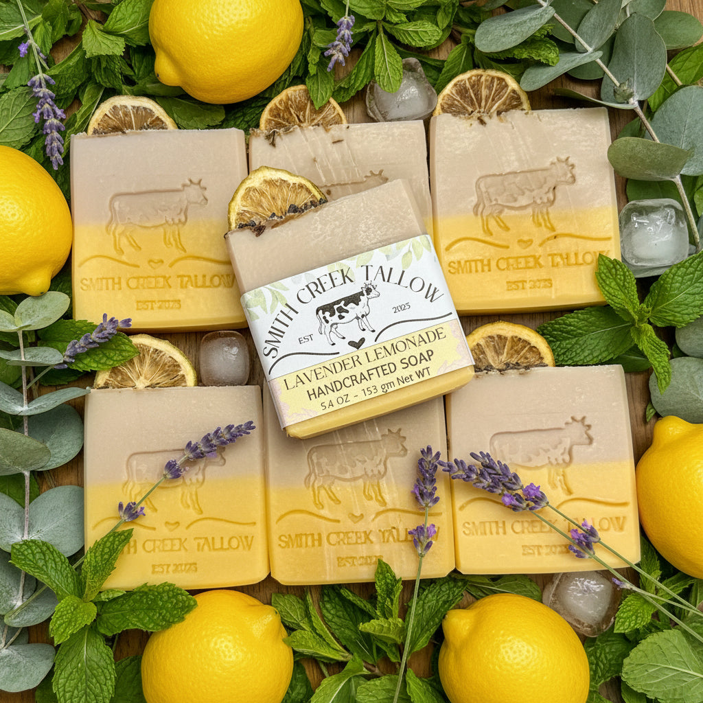 LAVENDER LEMONADE Handcrafted Soap