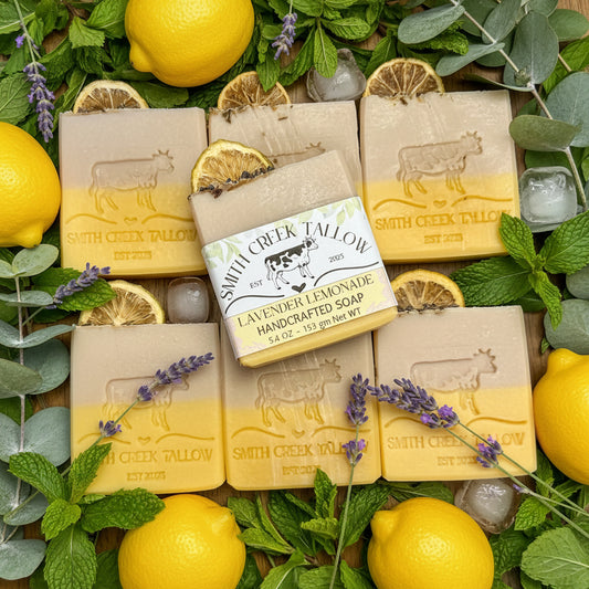 LAVENDER LEMONADE Handcrafted Soap