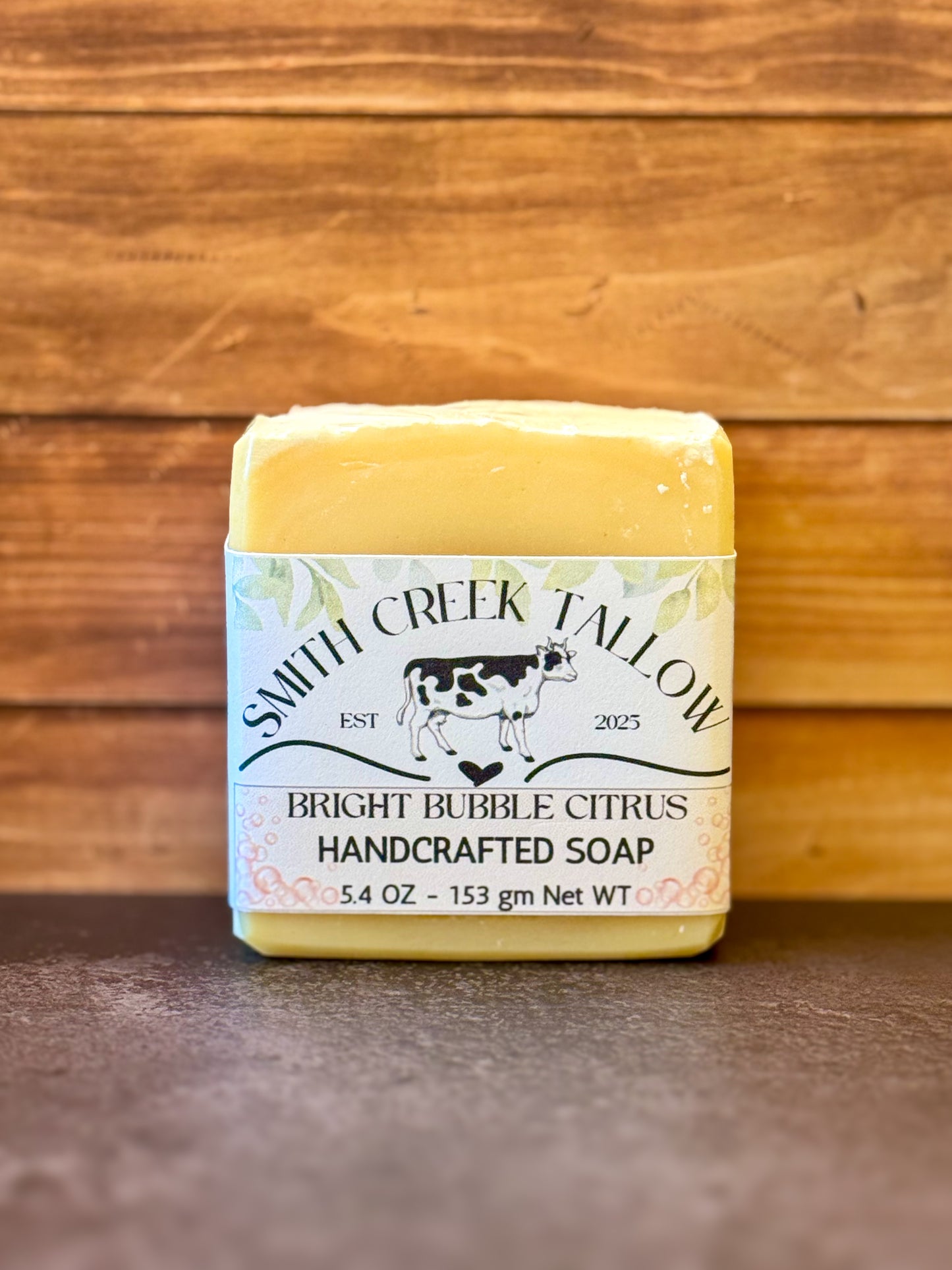 BRIGHT BUBBLE CITRUS Handcrafted Soap
