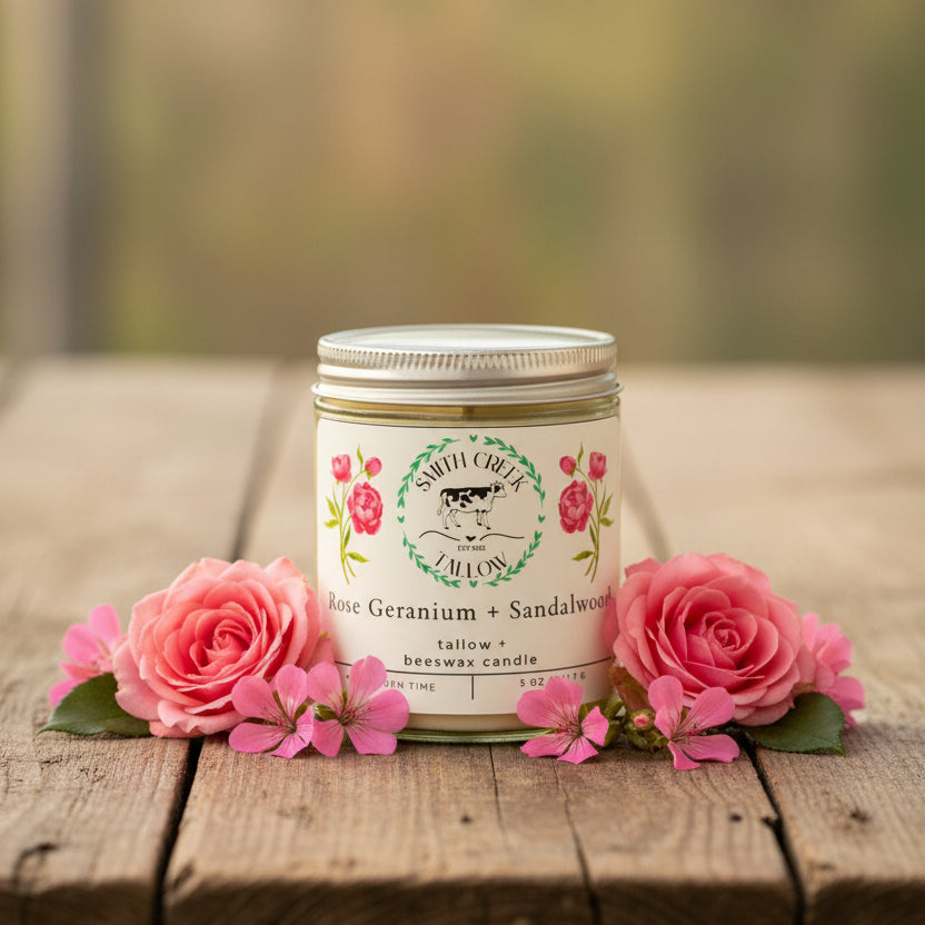 Tallow + Beeswax Candles