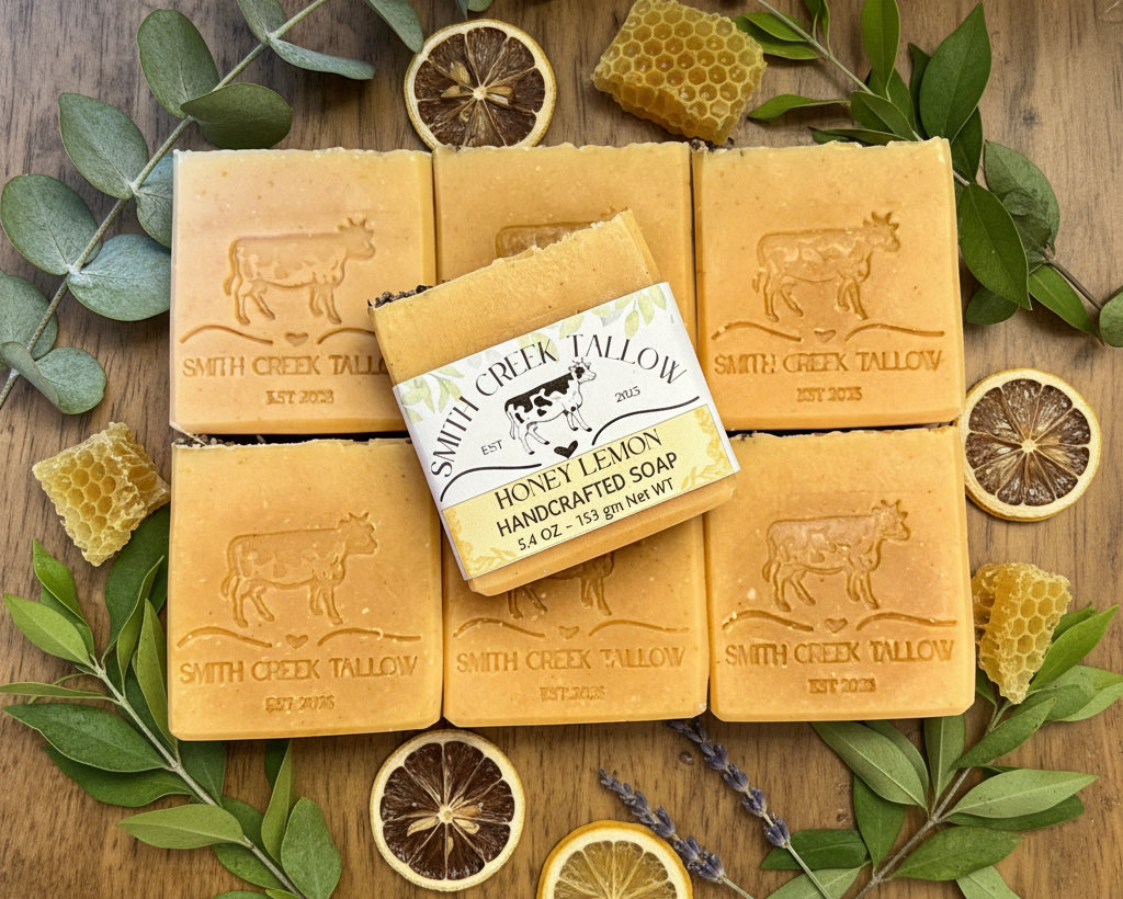 HONEY LEMON Handcrafted Soap