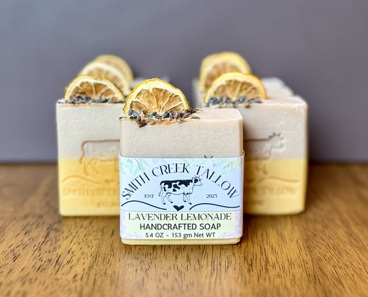 LAVENDER LEMONADE Handcrafted Soap