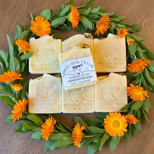 SUMMER GLOW Handcrafted Soap