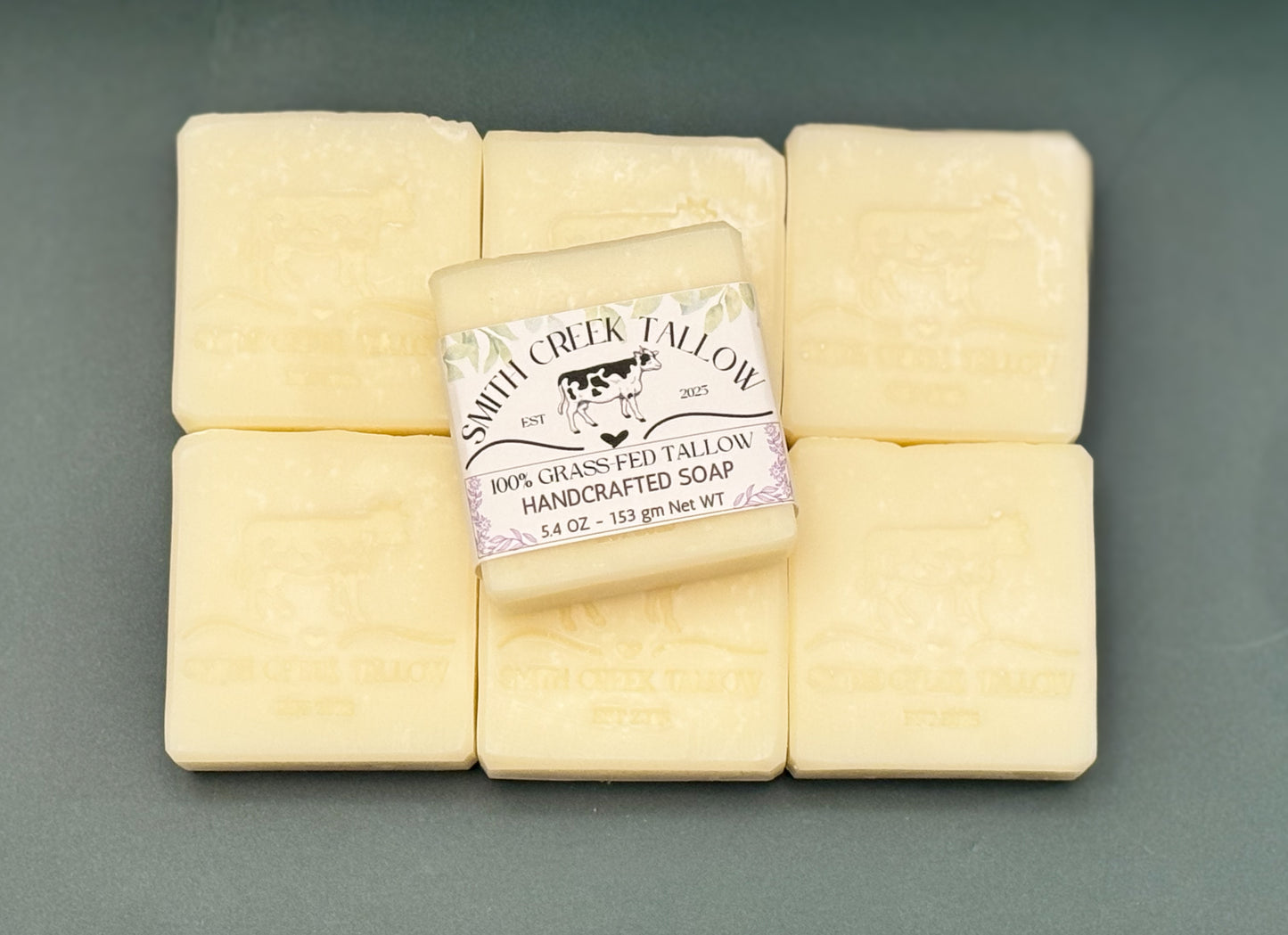 100% Grass-Fed Tallow Only Handcrafted Soap