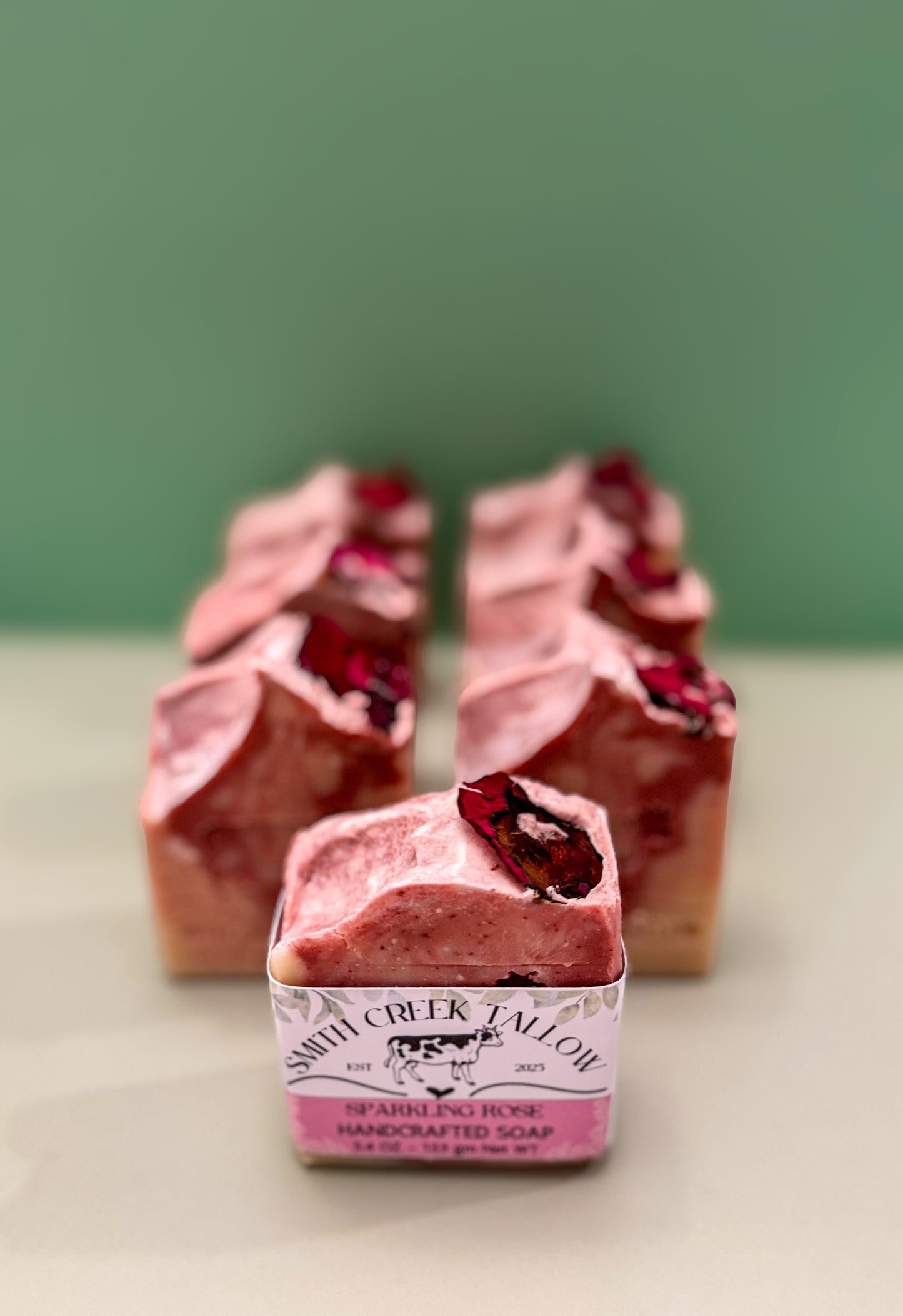 SPARKLING ROSE Handcrafted Soap