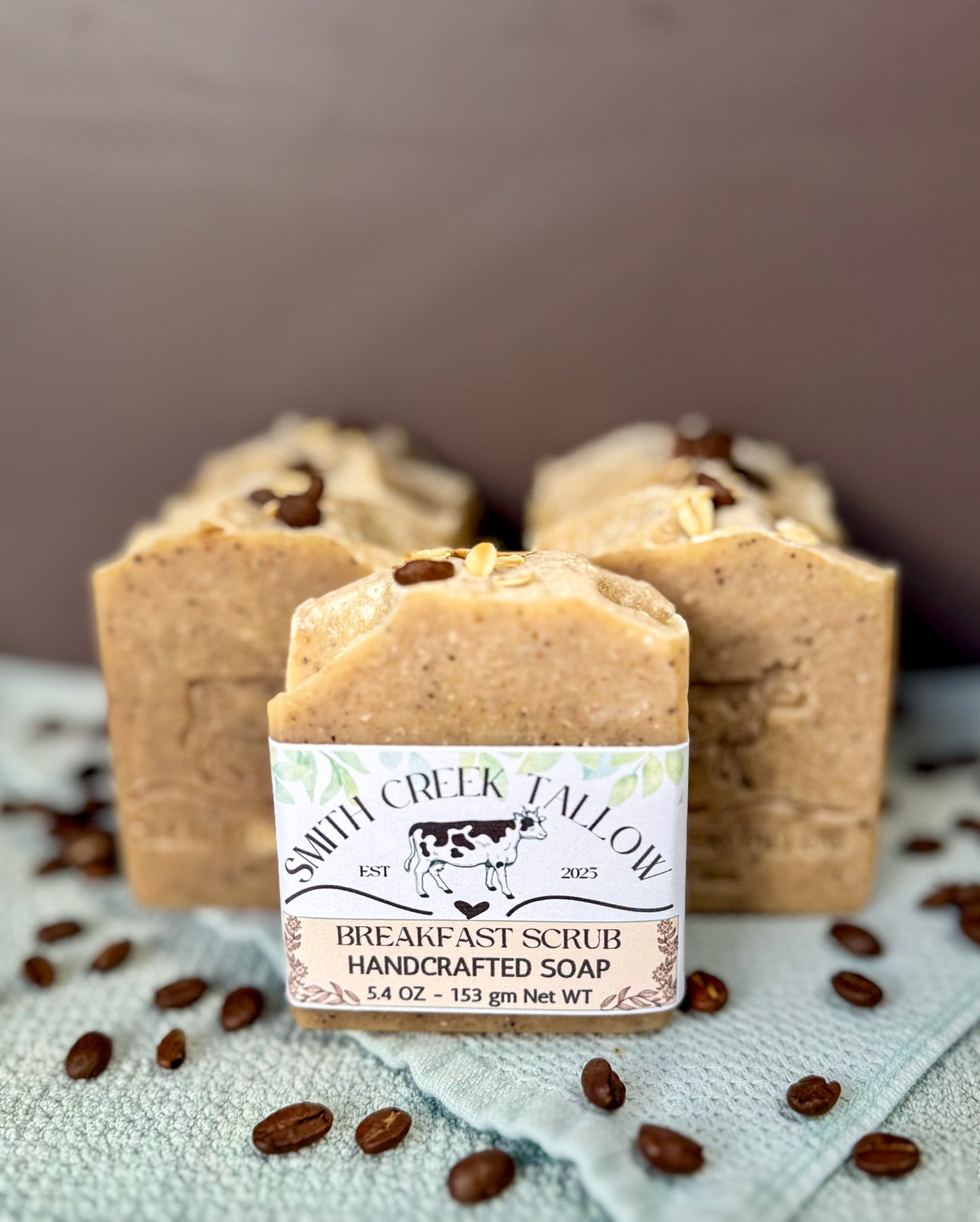 BREAKFAST SCRUB Handcrafted Soap