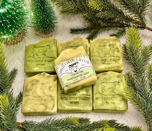 CEDAR FIR Handcrafted Soap