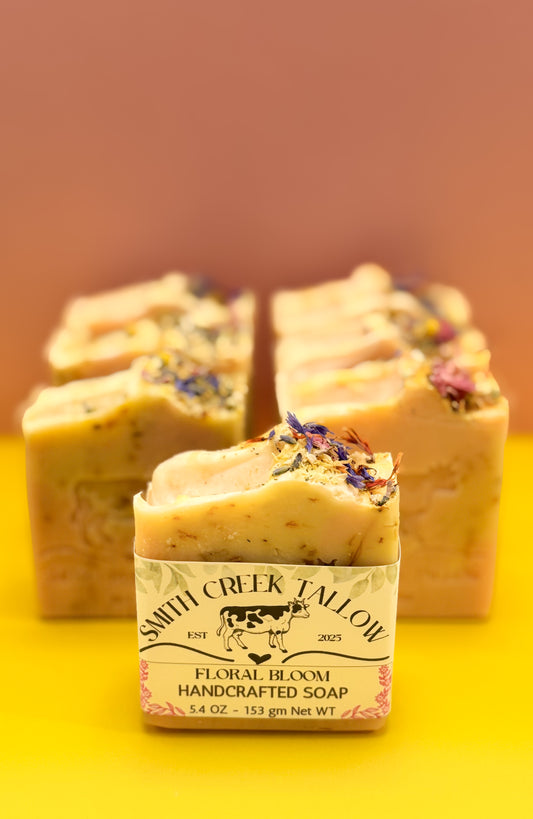 FLORAL BLOOM Handcrafted Soap